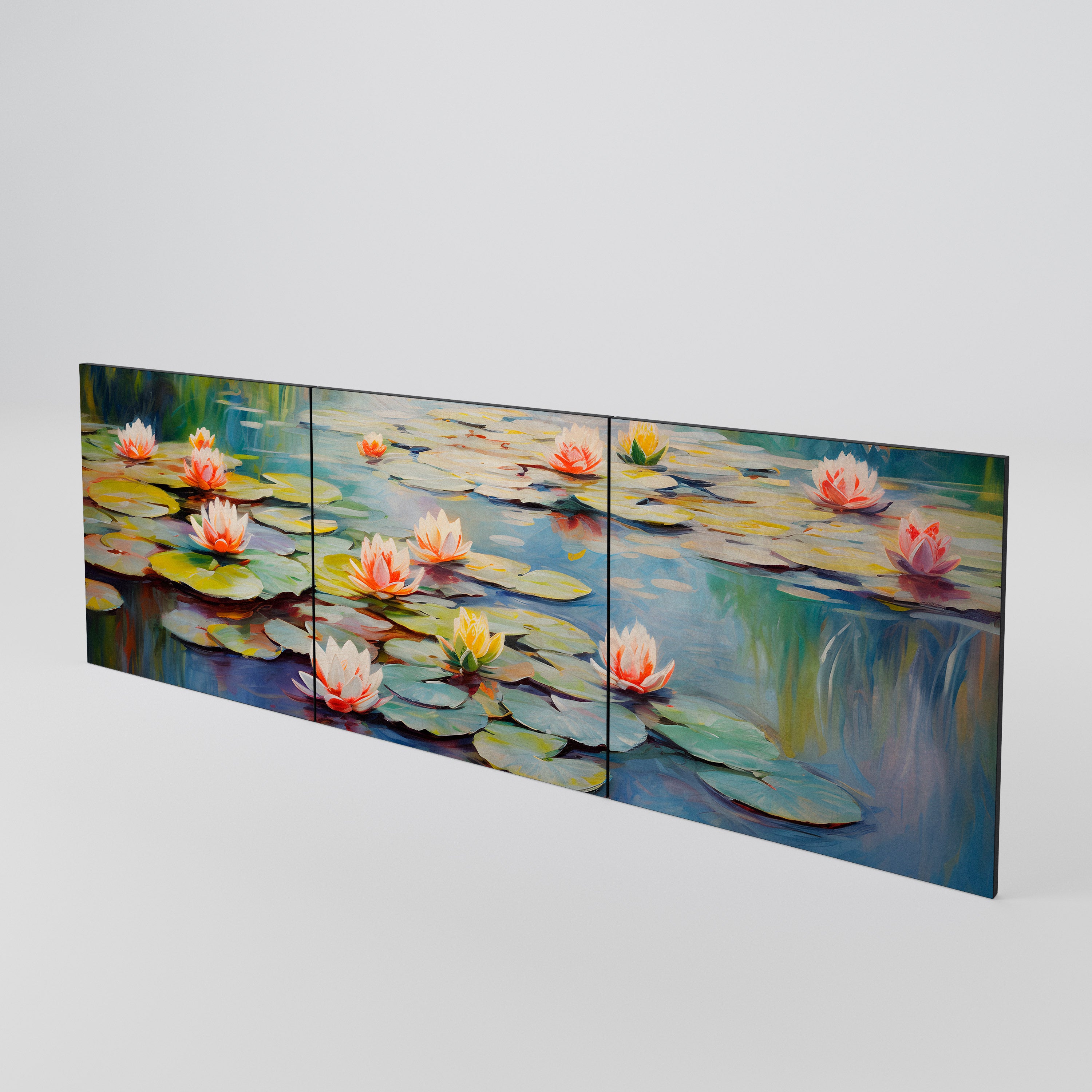 BLOOMING WATERS Conjunto de 3 Portas para Aparador