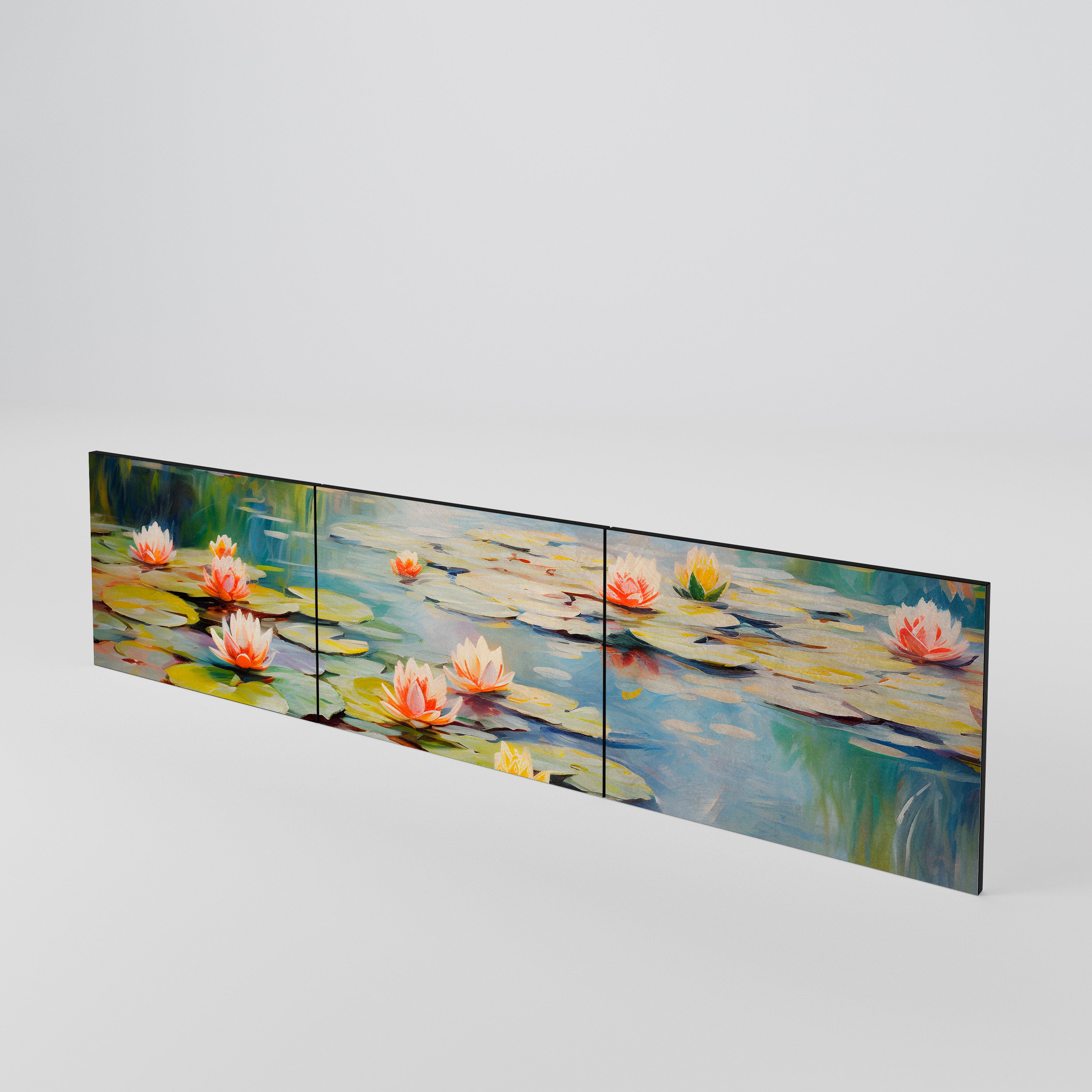 BLOOMING WATERS Conjunto de 3 Portas para Móvel de TV