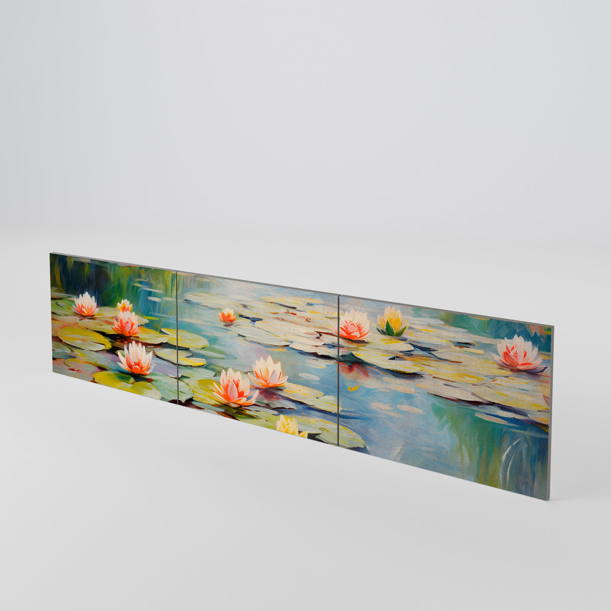 BLOOMING WATERS Conjunto de 3 Portas para Móvel de TV