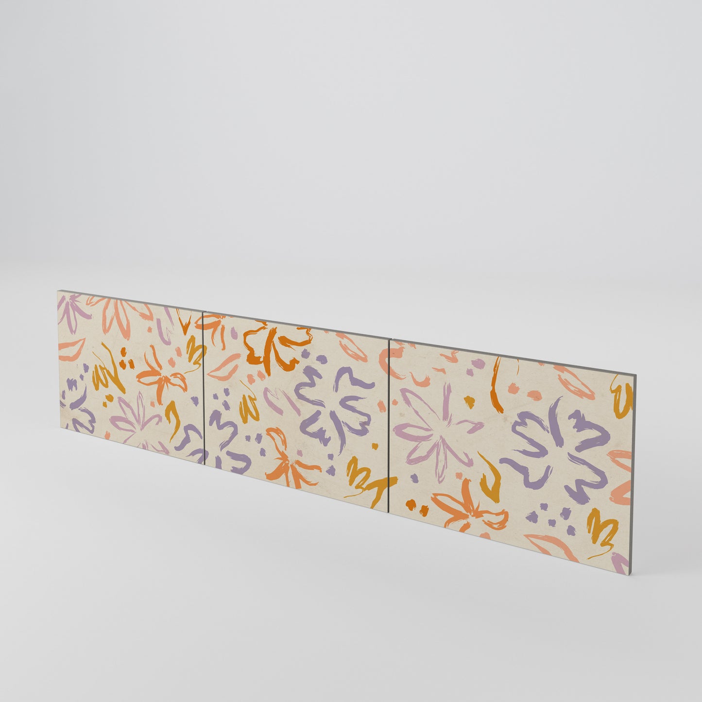 SPRING WHIMSY Conjunto de 3 Portas para Móvel de TV