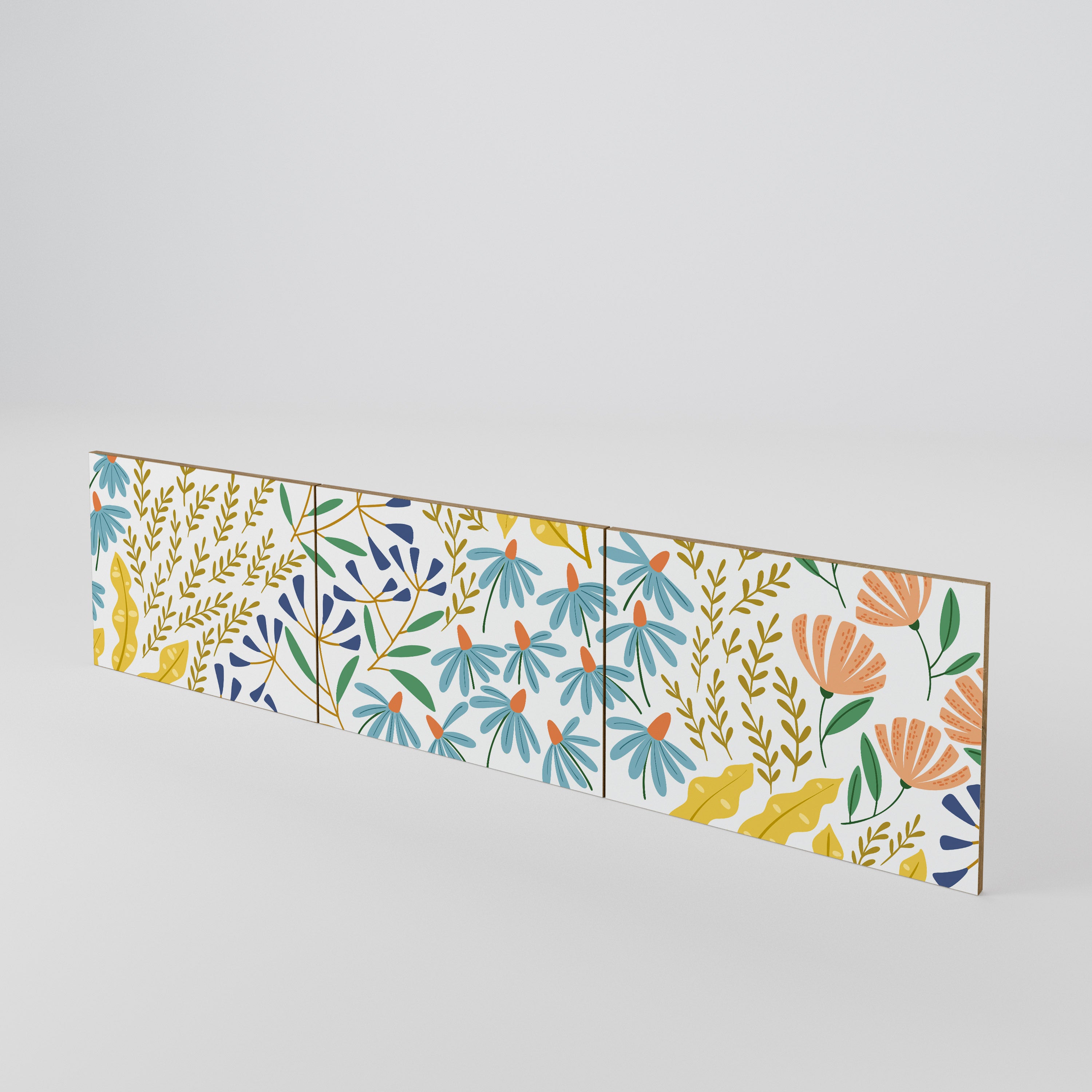 HELLO SPRING Conjunto de 3 Portas para Móvel de TV