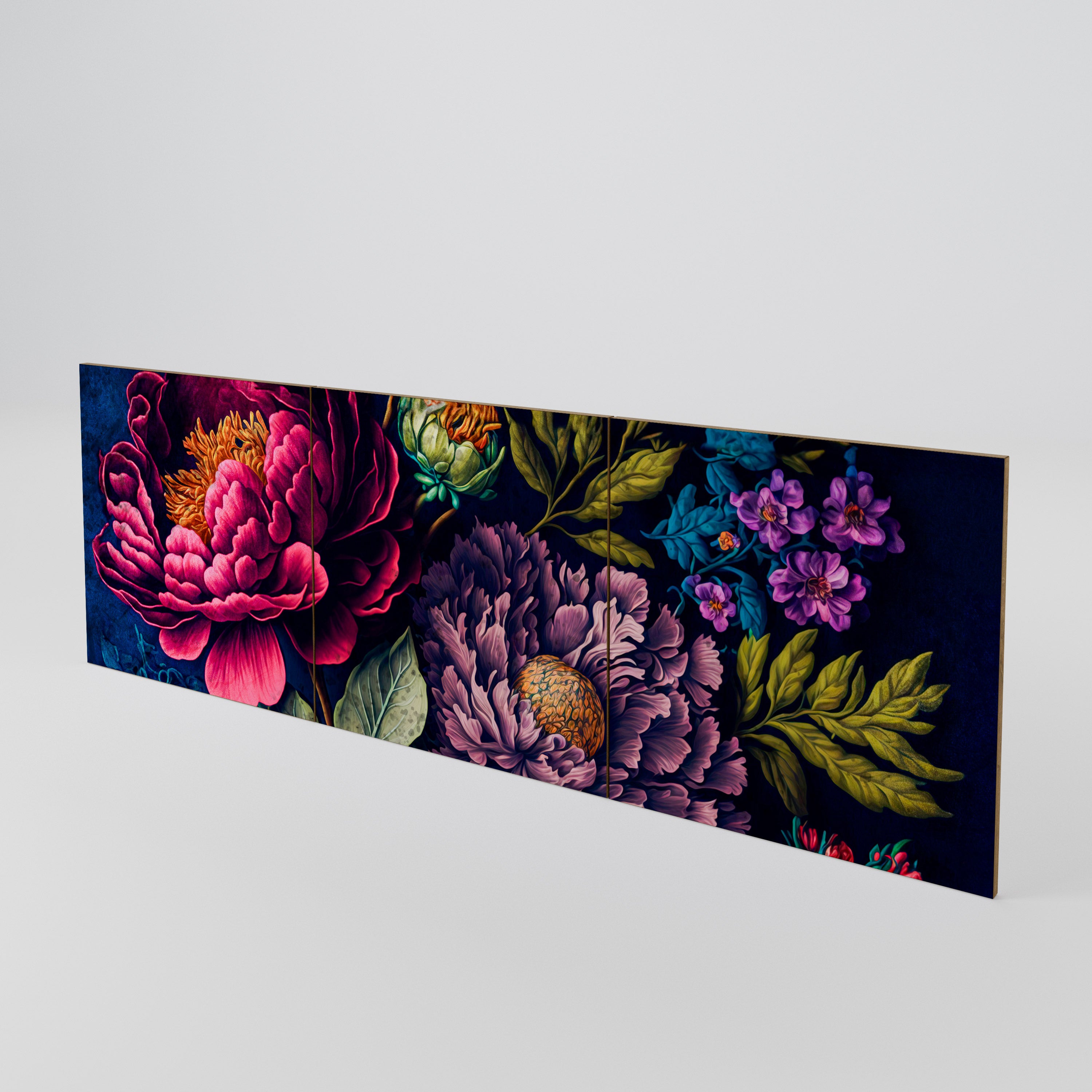 BLOOMING ELEGANCE Conjunto de 3 Portas para Aparador