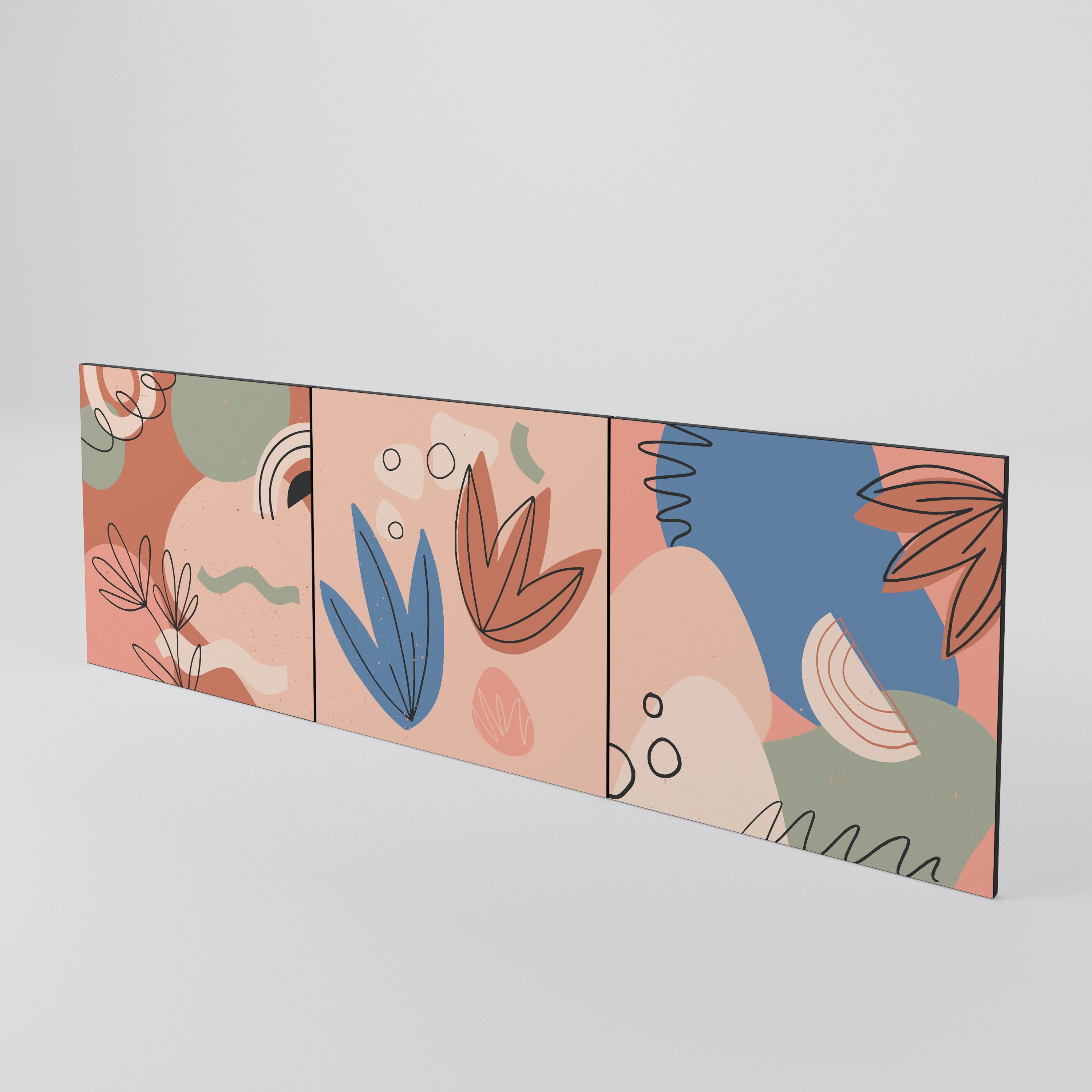 PASTEL DESTINY Conjunto de 3 Portas para Aparador