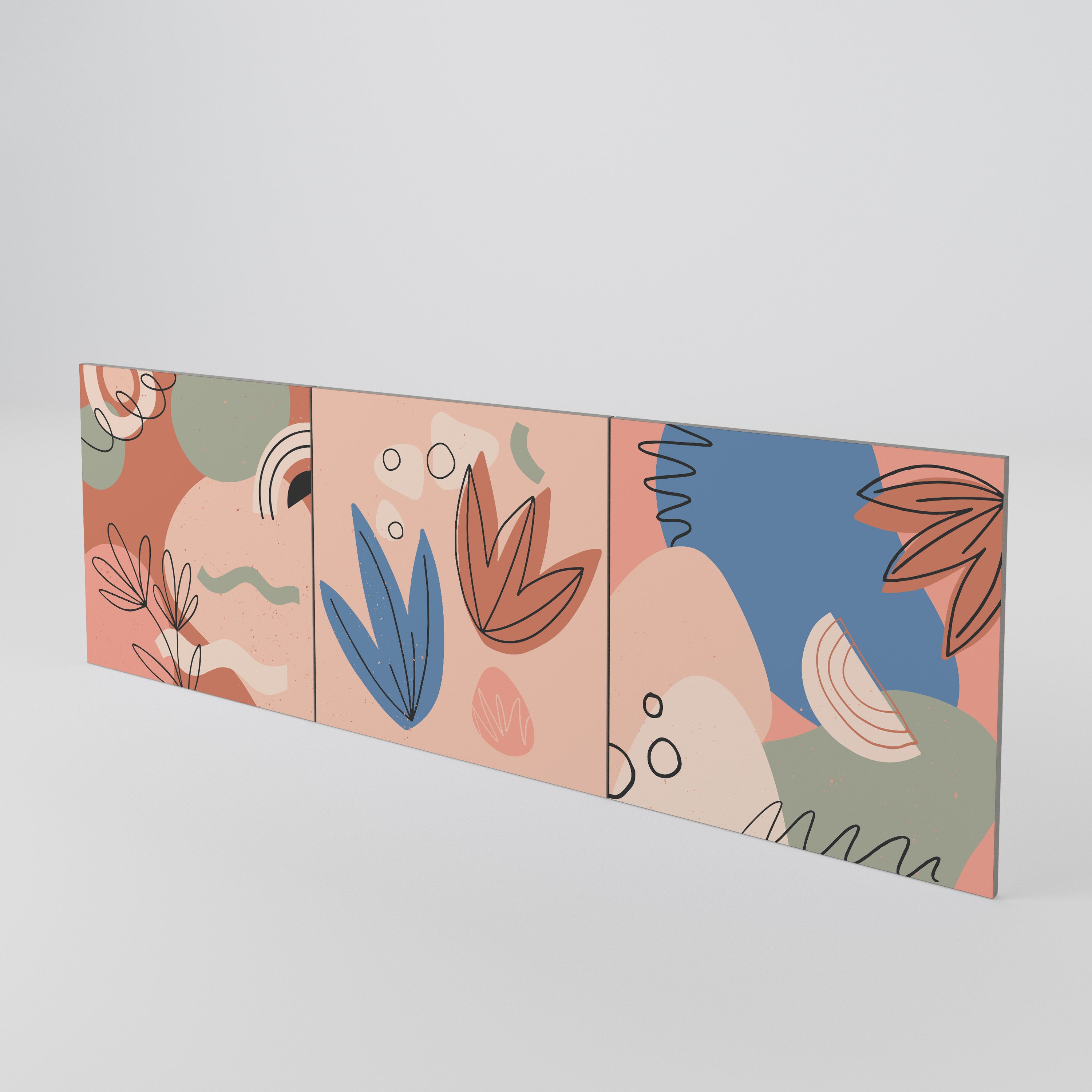 PASTEL DESTINY Conjunto de 3 Portas para Aparador