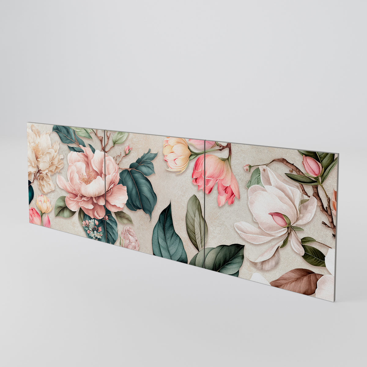 FLORAL GRACE Conjunto de 3 Portas para Aparador