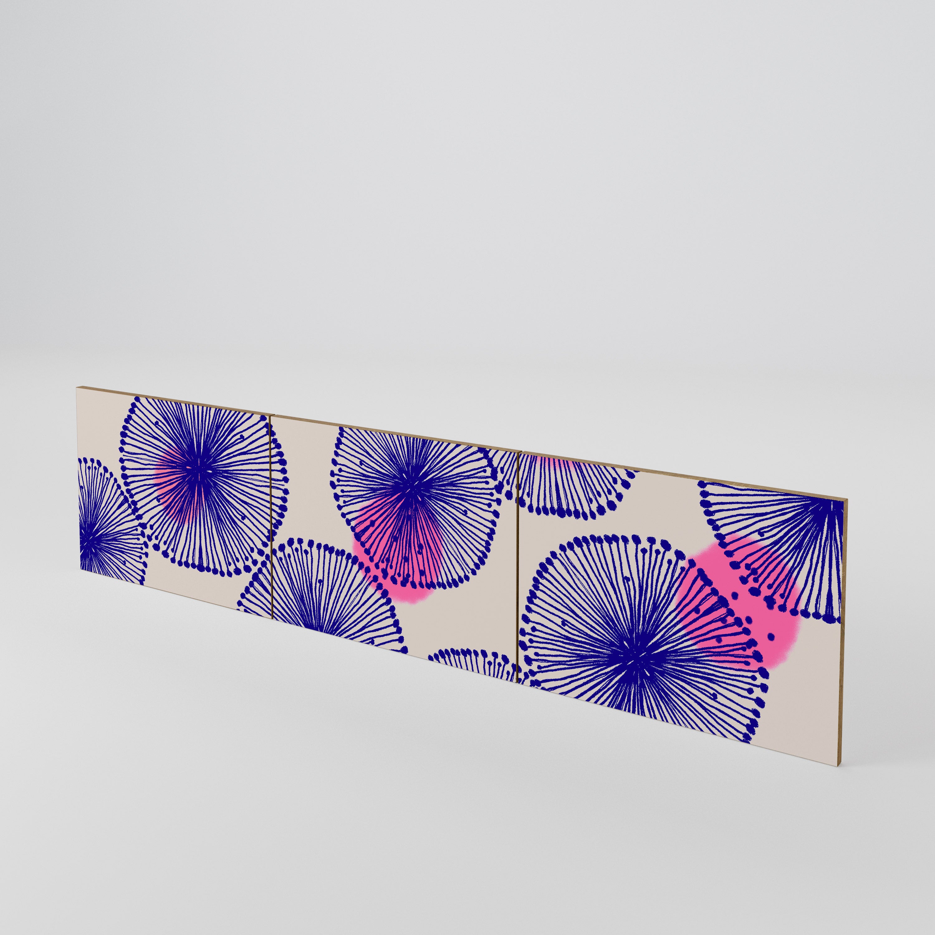 MAGIC NATURE Conjunto de 3 Portas para Móvel de TV