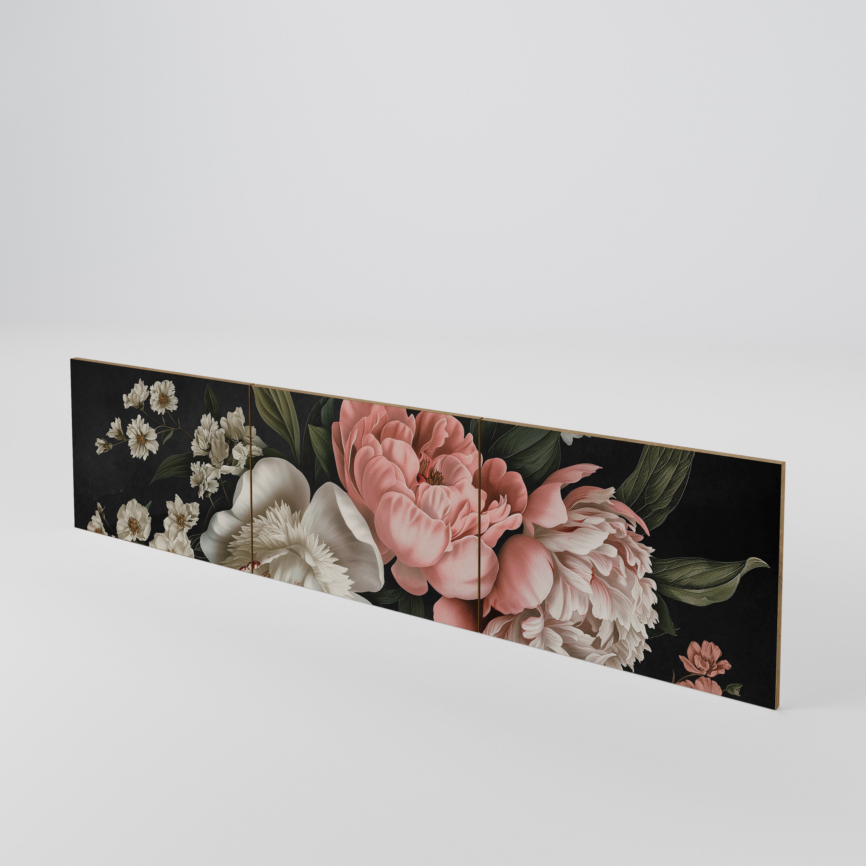 LUSH ELEGANCE Conjunto de 3 Portas para Móvel de TV