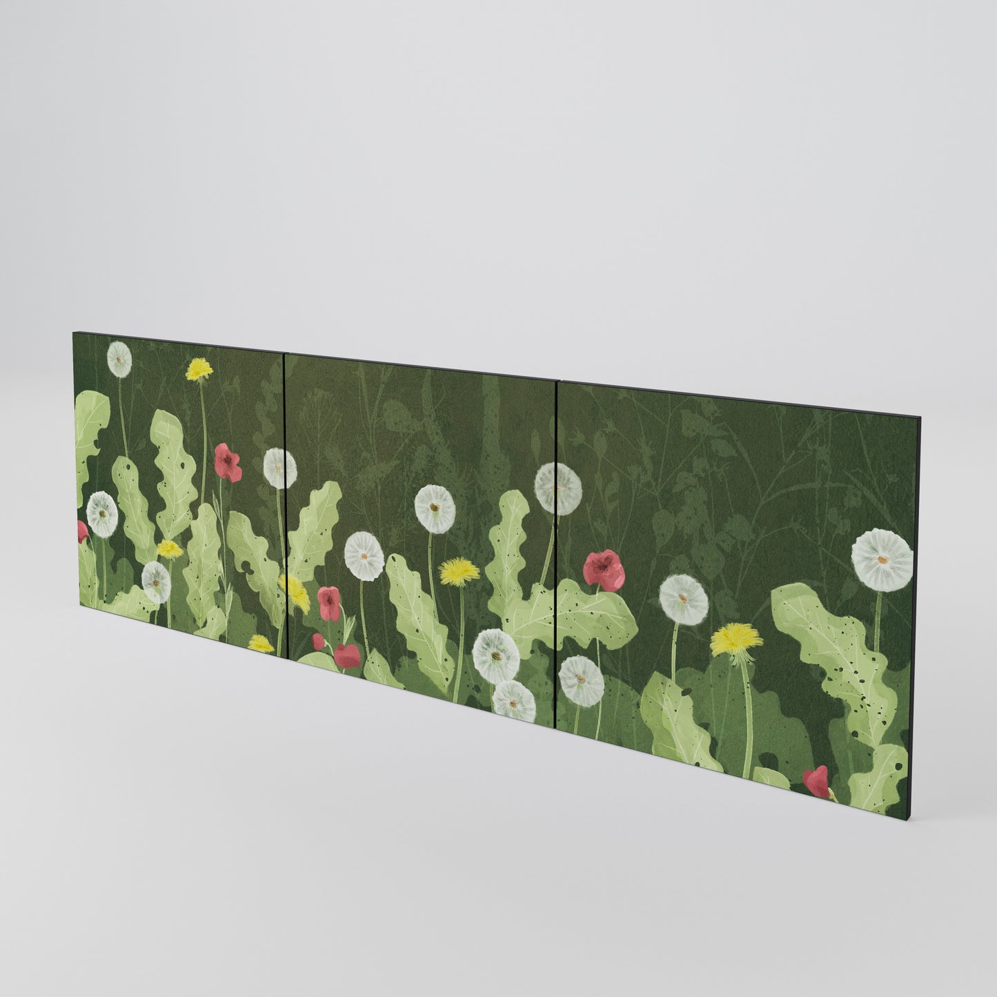 DANDELION AMUSE Conjunto de 3 Portas para Aparador