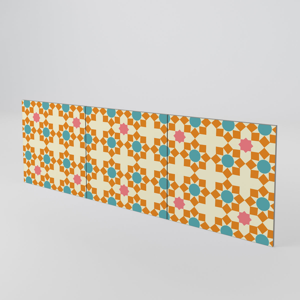 FLORAL DECOR Conjunto de 3 Portas para Aparador
