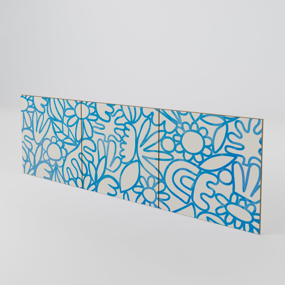 BLOOMY MORNING Conjunto de 3 Portas para Aparador