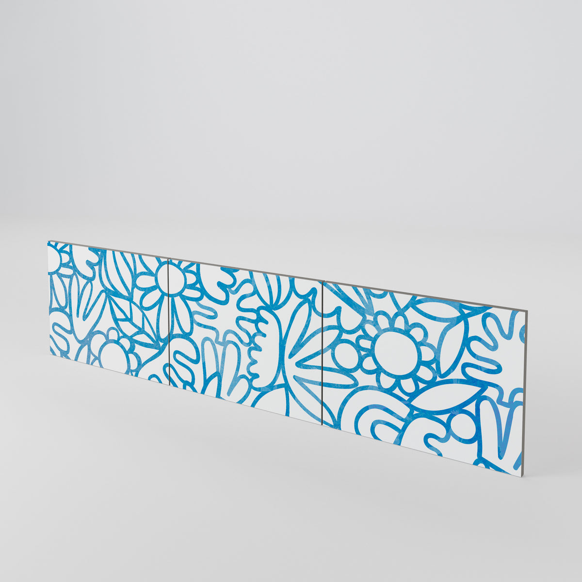 BLOOMY MORNING Conjunto de 3 Portas para Móvel de TV