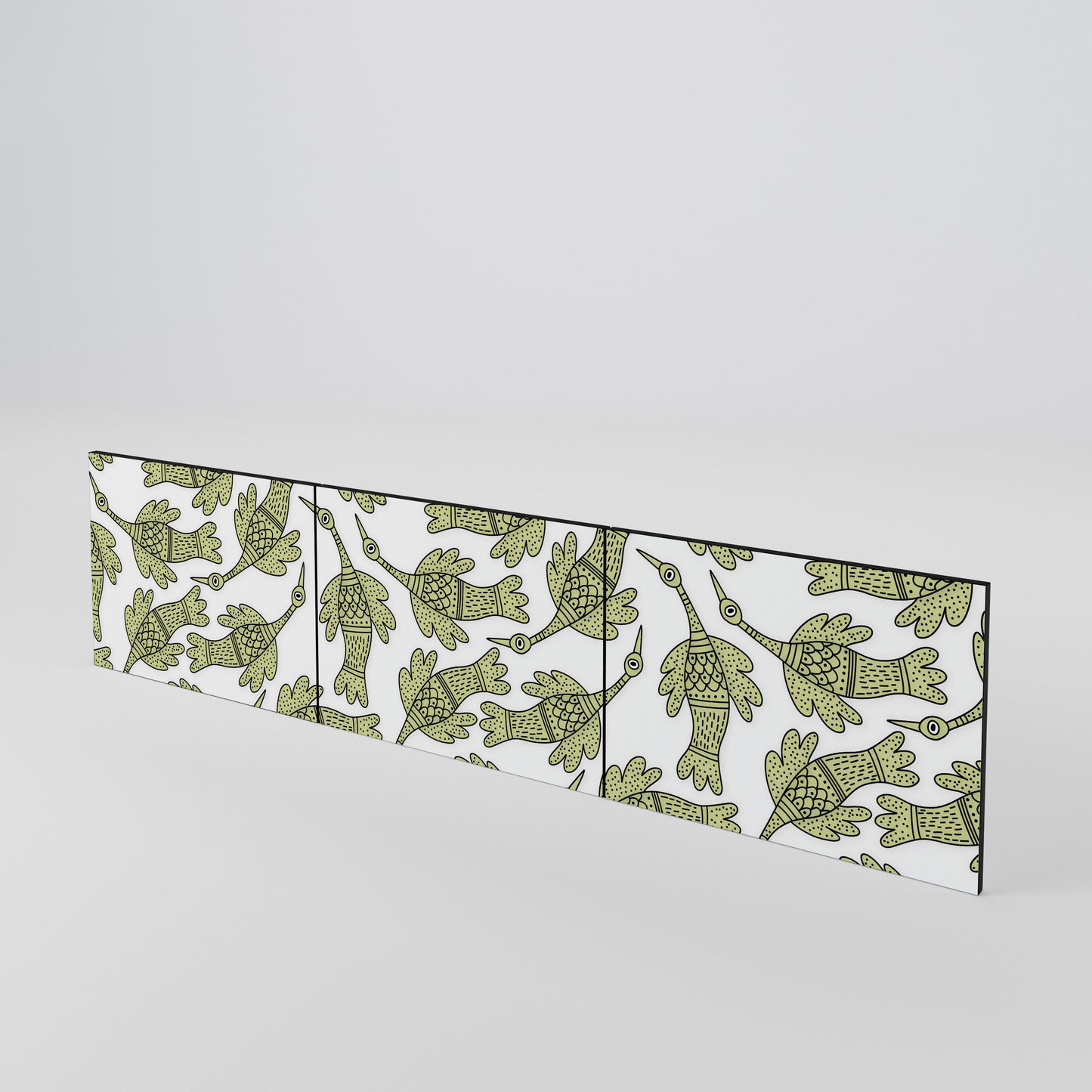 SEEDLING SONGBIRD 3-Piece TV Cabinet Door Set