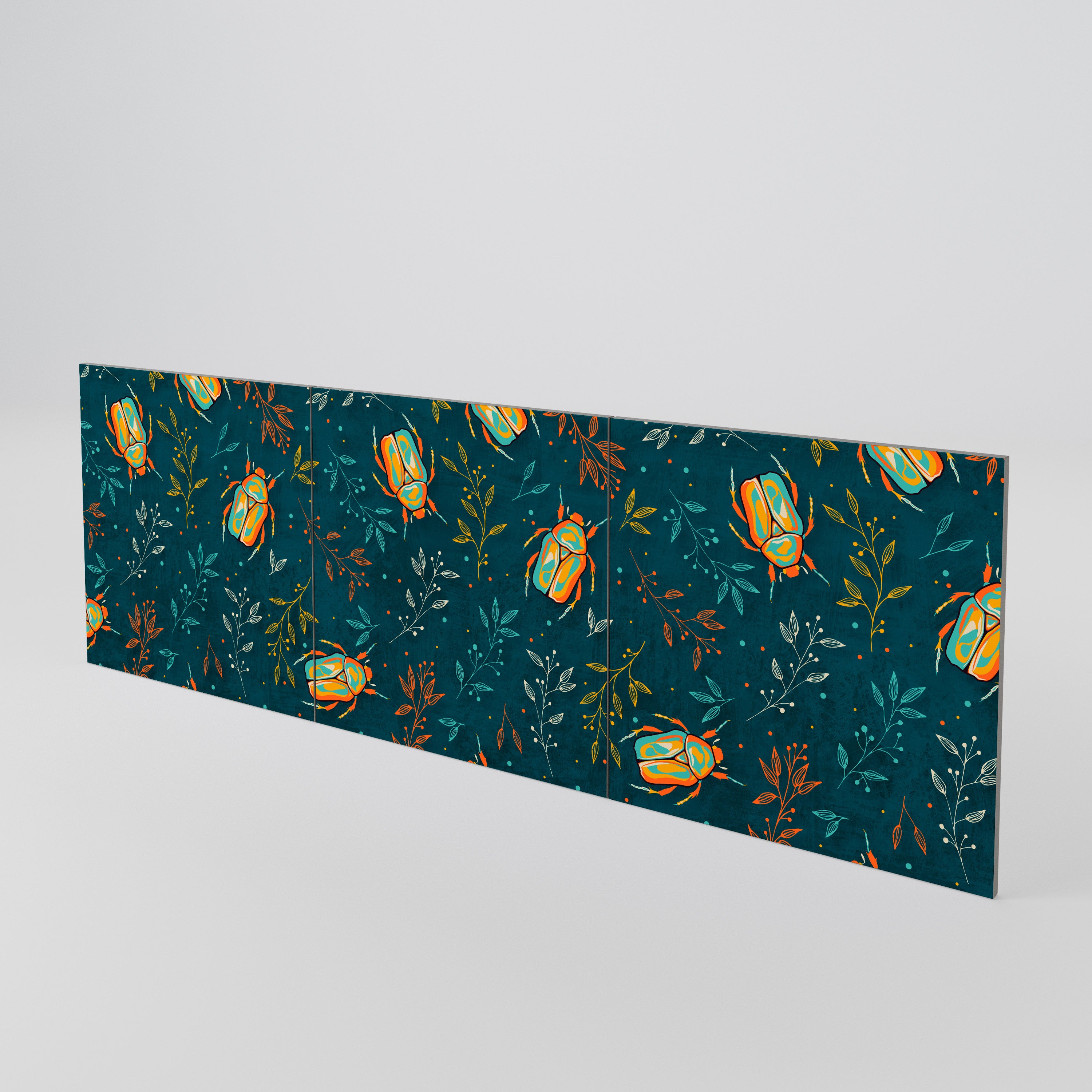 AUTUMN INSECTS 3-Piece Sideboard Door Set